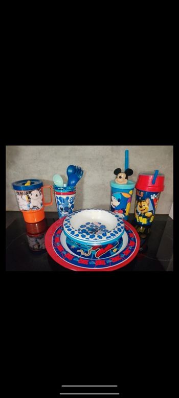 Lot accessoires repas enfant