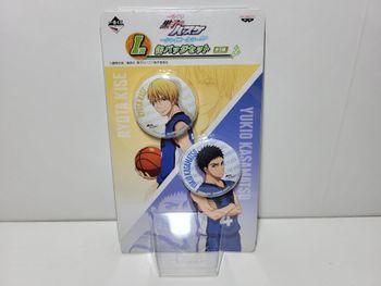 Kuroko Basket Ichiban Kuji L Badge Ryota Kise Yuko Kasamatsu