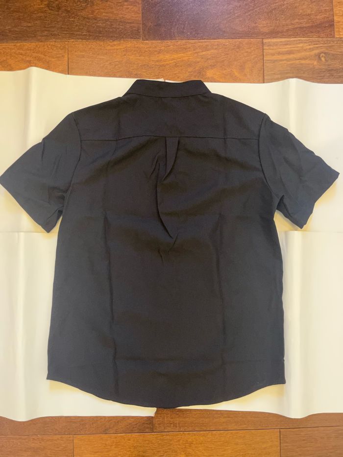 Chemise manches courtes noire à poche taille M - photo numéro 6