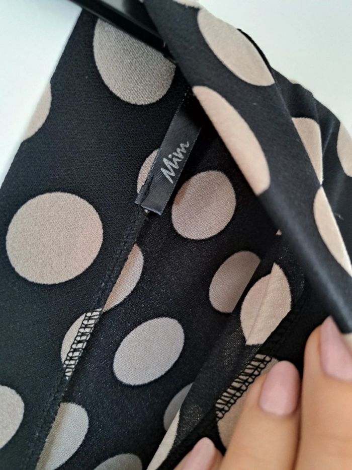 Haut noir a pois - photo numéro 4
