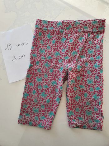 Legging court 12 mois 1 an