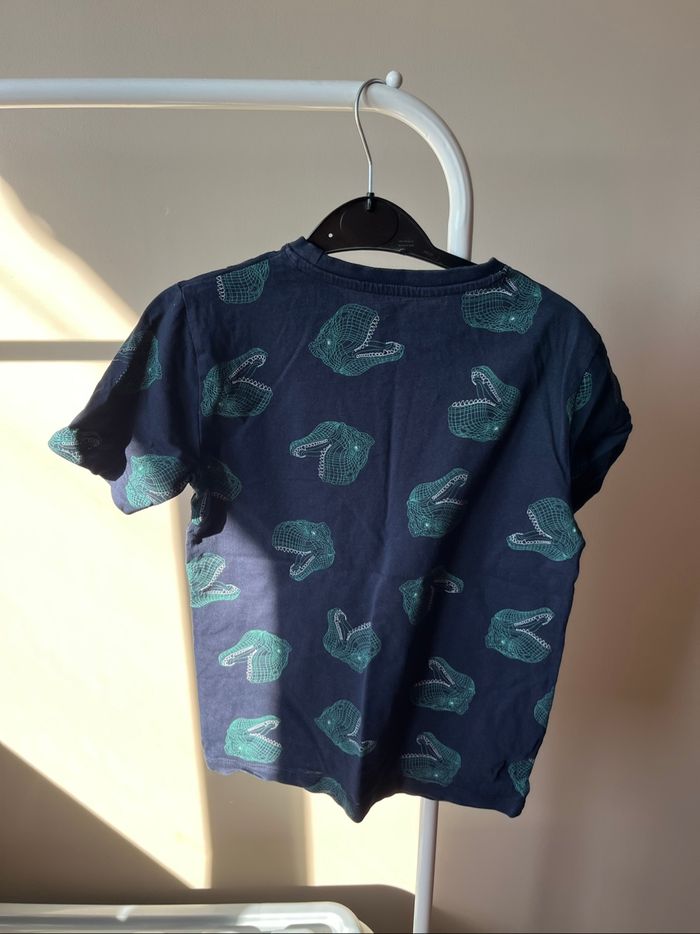 Maillot manches courtes tête dinosaures - photo numéro 2
