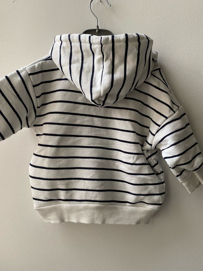 Sweat à capuche, marinière - photo numéro 2