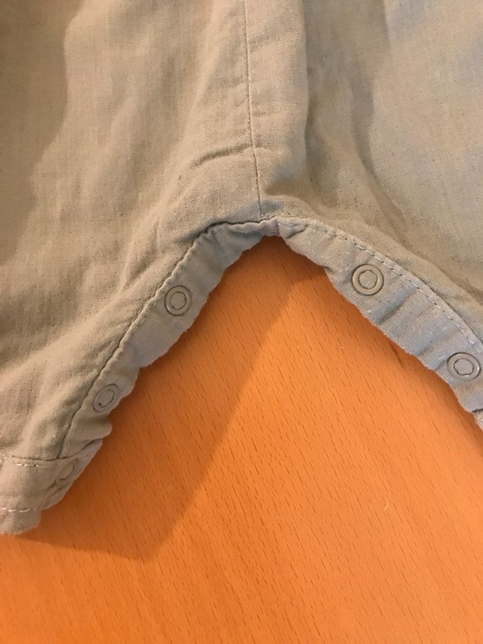 Combinaison à bretelles verte - photo numéro 3