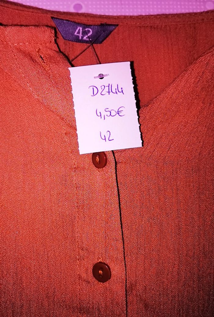 D2744 - chemise femme taille 42 - photo numéro 3