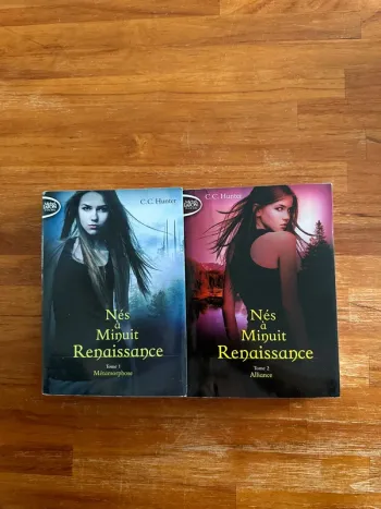 Lot de livres, nés à minuit renaissance