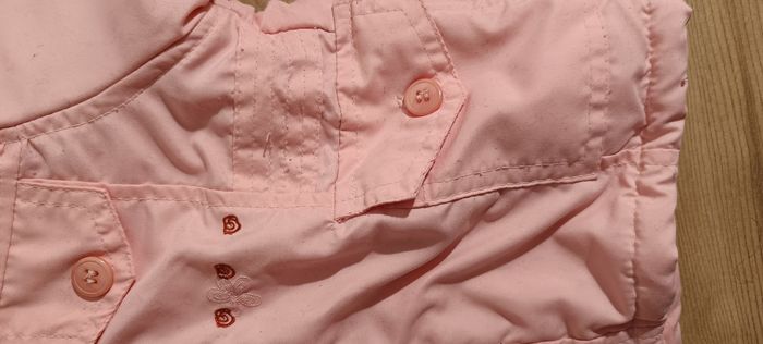 Manteau rose 12 mois hiver et mi saison - photo numéro 2