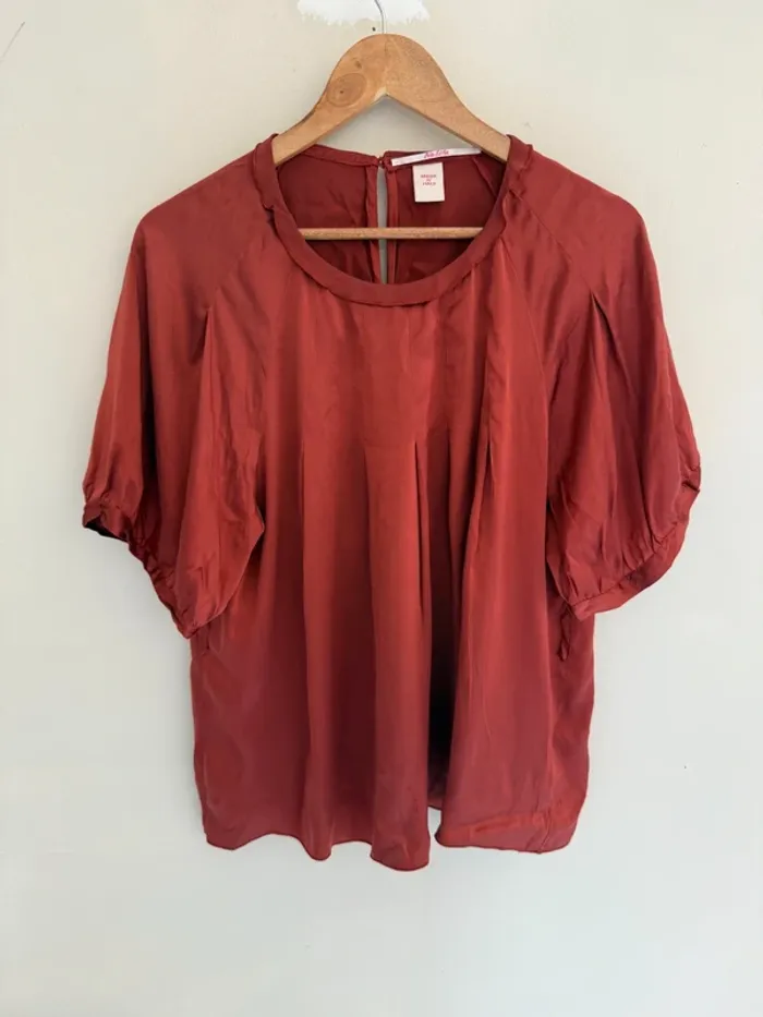 Blouse en soie Nolita