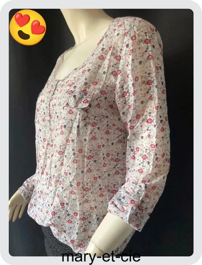 SOLDÉ - Blouse manche longue ou 3/4 taille 40 - me contacter pour commander en lot - photo numéro 2