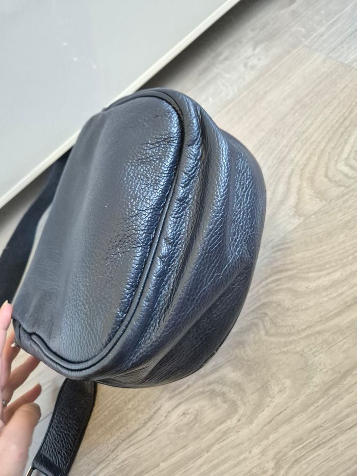 Sac a main cuir bleu Vera pelle neuf - photo numéro 6