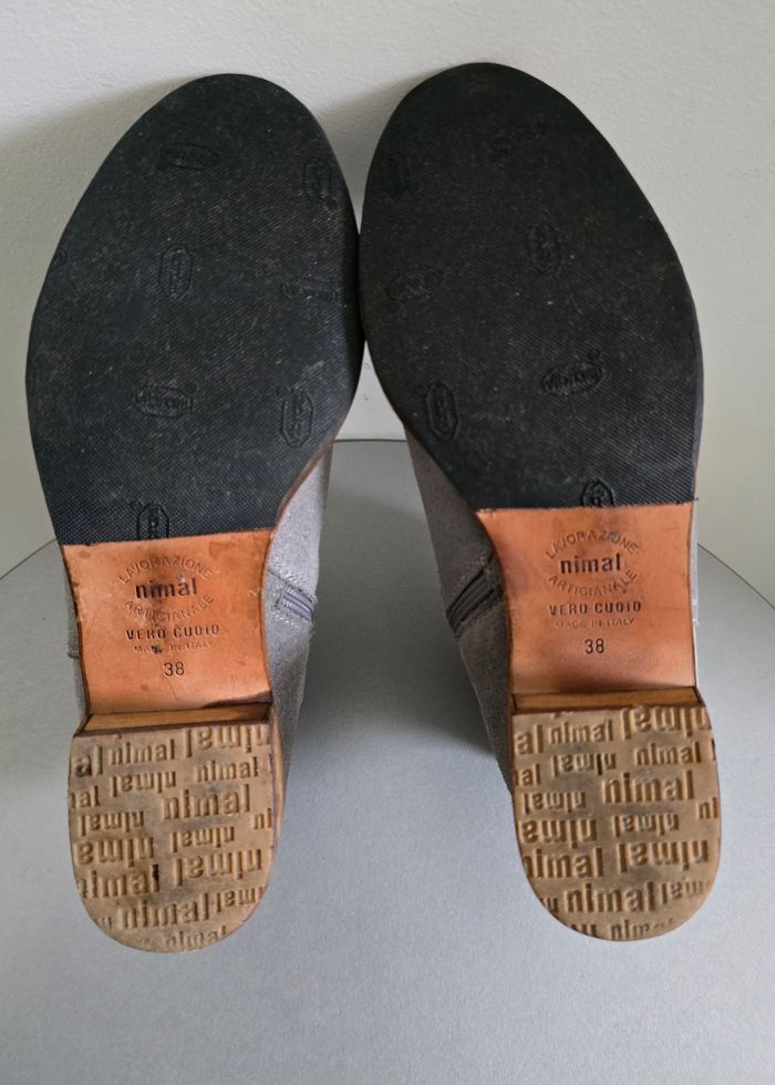 📌 Bottines Western/Cowboy Cuir Suédé - NIMAL - photo numéro 8