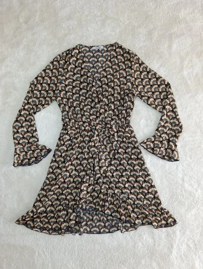 Robe fluide et légère Lilie Rose taille élastique Taille unique - photo numéro 6