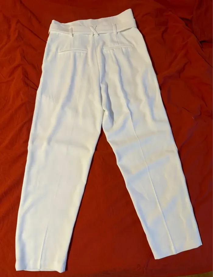 Magnifique pantalon paperbag ceinturé Morgan 42 - photo numéro 2