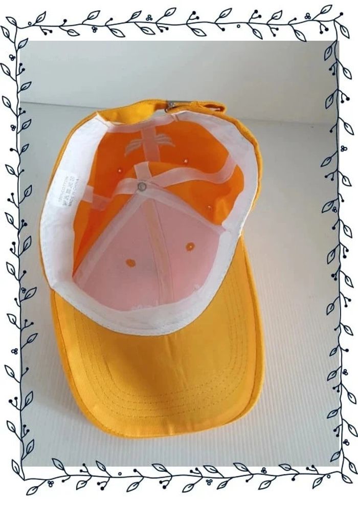 Casquette orange freedom, taille unique, très bon état - photo numéro 6