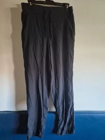 Pantalon fluide noir