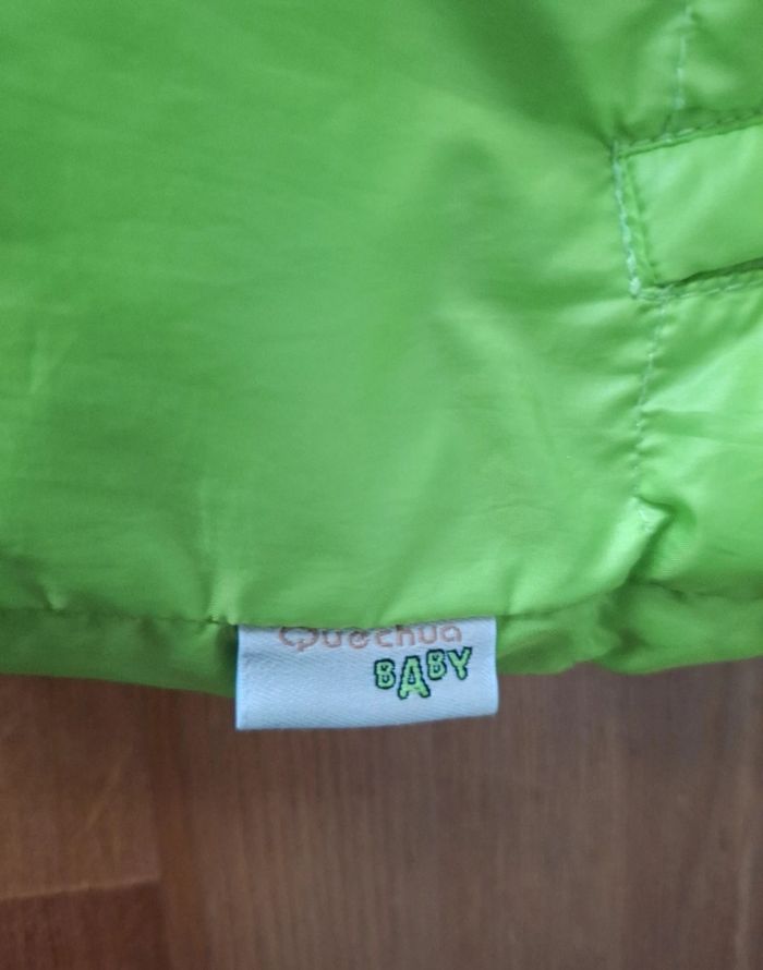 Doudoune Quechua Vert fluo : fille 3ans / 98cm - photo numéro 4