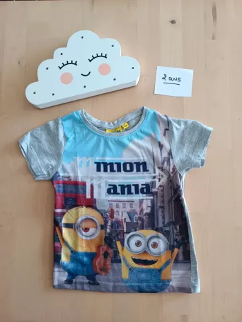 T-shirt manches courtes 24 mois 2 ans