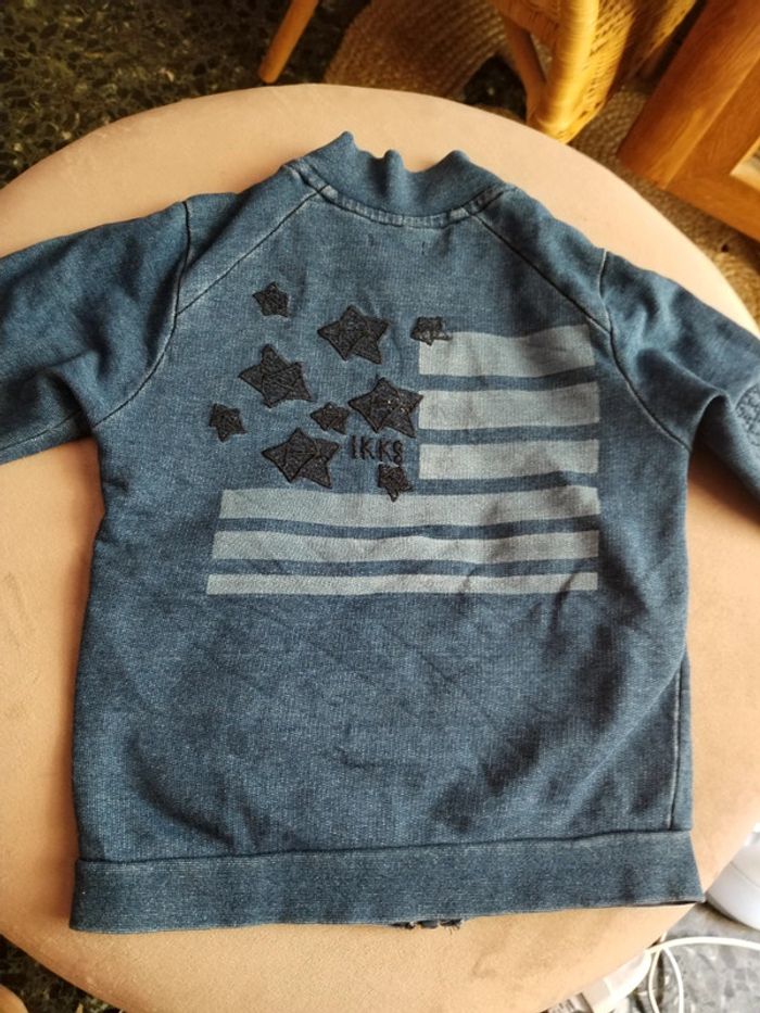 Gilet a zip IKKS 3 ans