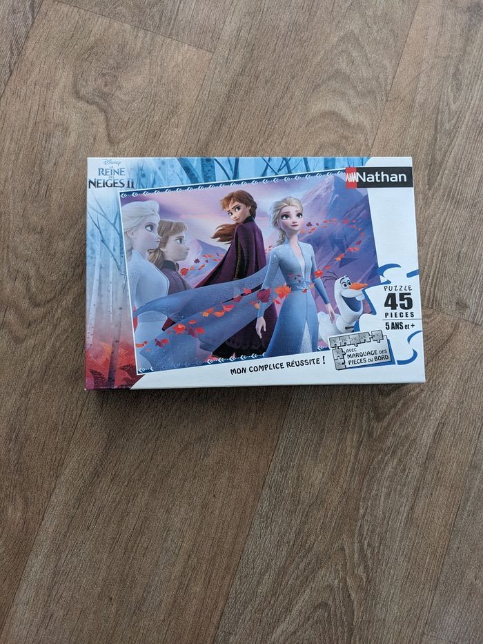 Puzzle 45 pieces reine des neiges - photo numéro 1