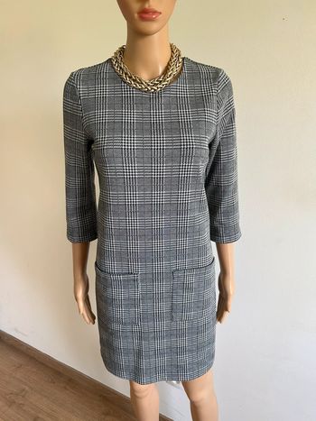 Robe grise à carreaux LolaLiza taille française 36 jamais portée