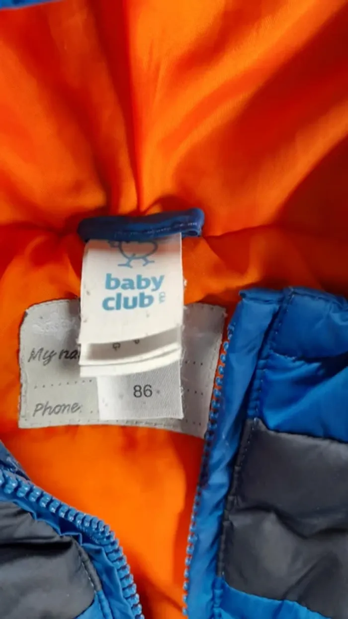Veste légère Babyclub Taille 86 - photo numéro 4