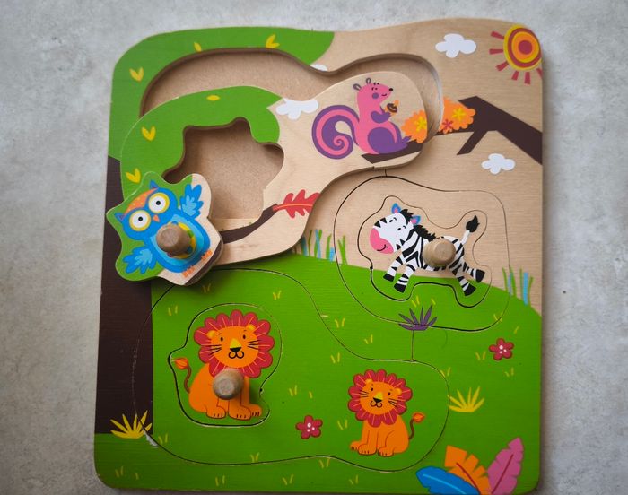 Puzzle en bois - photo numéro 2