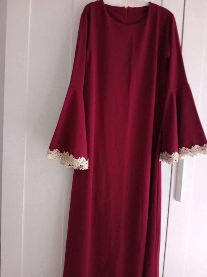 Robe longue crêpe henné 🌼🌸 - photo numéro 2