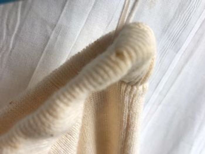 #jupeplissée #laine #beige #taille 36 #vintage #régine loubens Paris - photo numéro 4