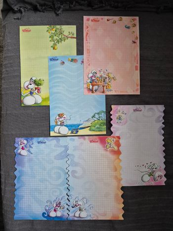 Lot feuilles diddl 3