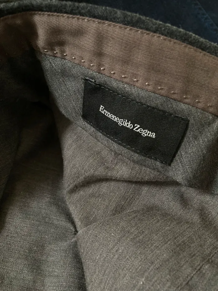 Superbe pantalon gris 100% laine || Ermenegildo Zegna - photo numéro 7