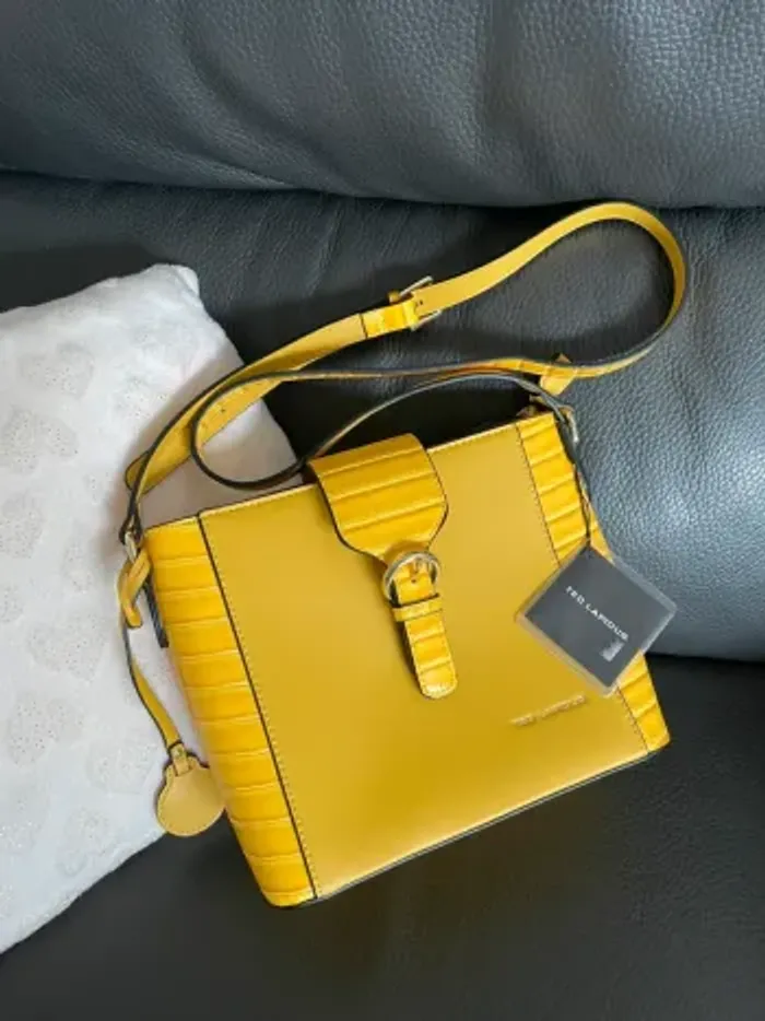Sac jaune Ted Lapidus neuf