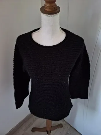 Pull femme noir