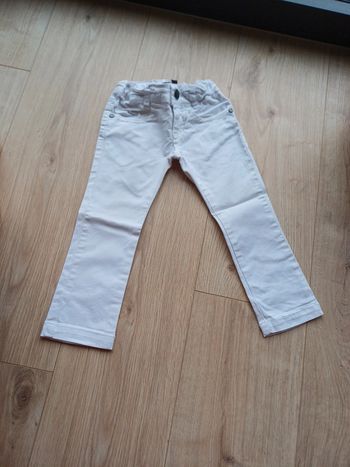 Pantalon blanc oxo 2ans