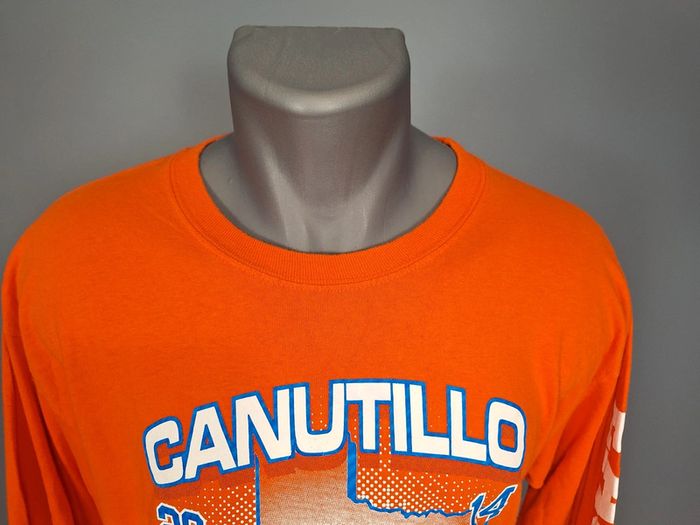 tee shirt manches longues imprime vintage gildan - canutillo eagles playoffs 2014 - taille L (502) - photo numéro 2