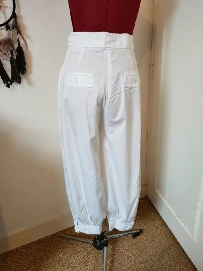 Pantalon aladin taille haute - photo numéro 3