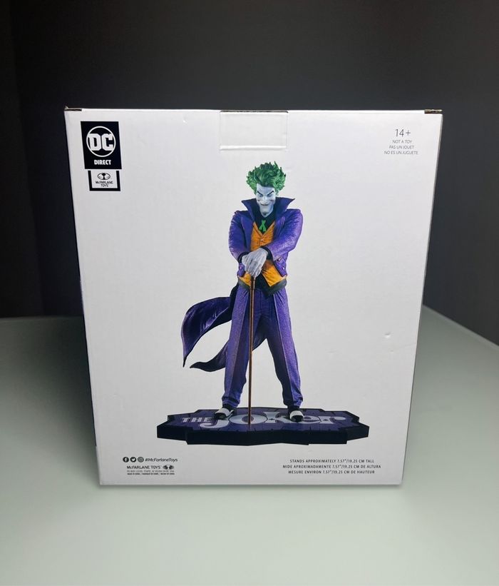 Figurine Résine Mc farlane toys The Joker Purple Craze by Guillem March Dc comics
