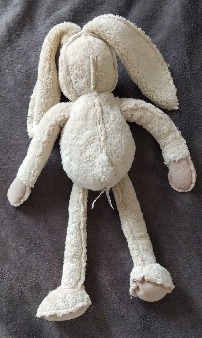 Doudou peluche lapin - beige - Histoire d'Ours - photo numéro 2