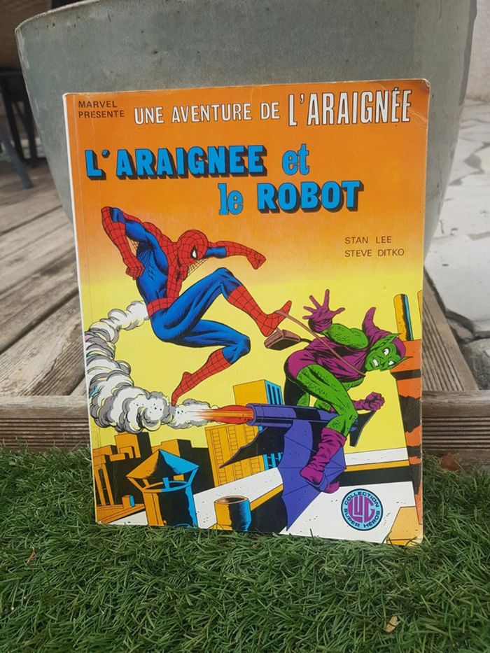 BD L araignée et le robot