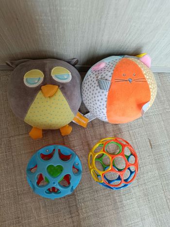 Lot jeu de balles éveil