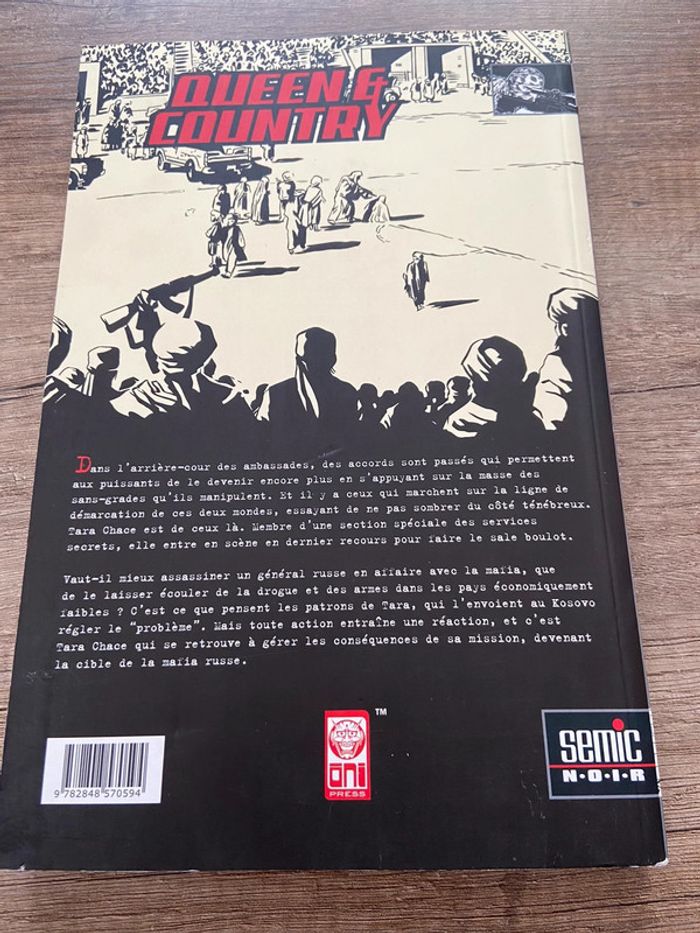 Queen and country comics semic tome 1 - photo numéro 3