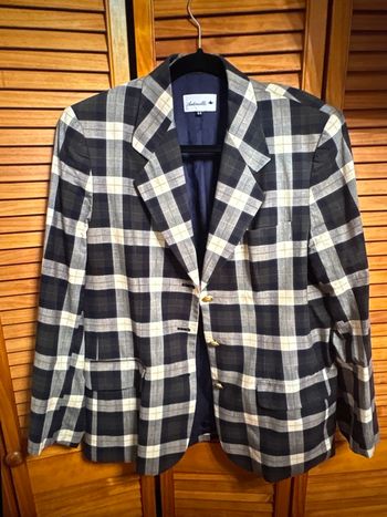 Veste écossaise femme