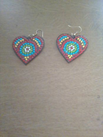 Boucles d'oreilles coeur