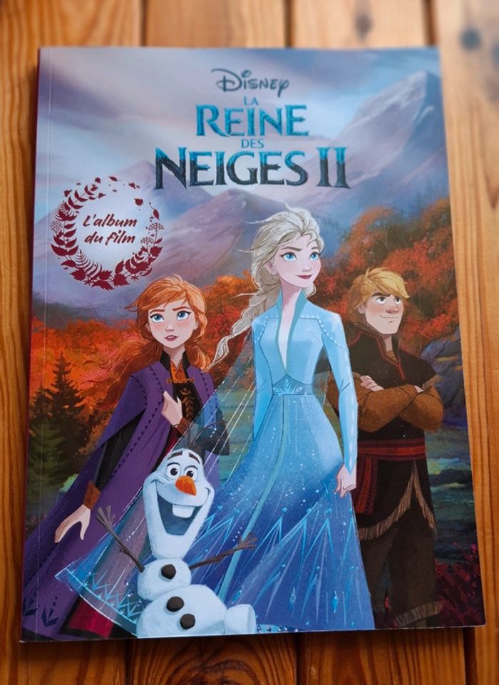 Livre Disney La reine des Neiges 2