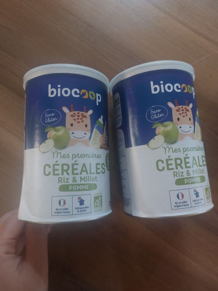 Céréales bio riz et millet