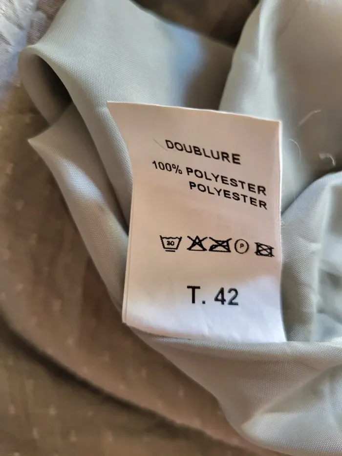 Robe vintage vert sauge Affinités d'Armand Thiery - Made in France - photo numéro 13