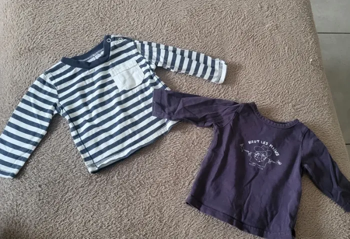 Lot tee shirt 3 mois - photo numéro 3