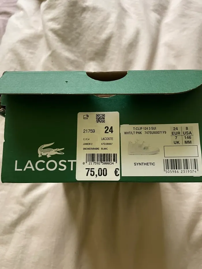 Baskets fille Lacoste - photo numéro 5