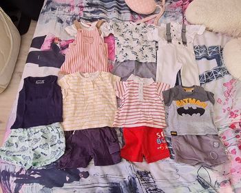 Lot de 7 ensembles garçon 3 mois été 