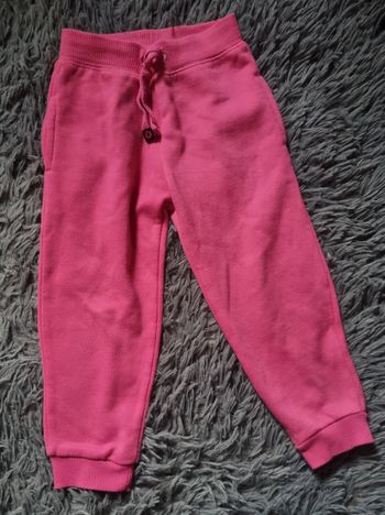 Pantalon de sport rose 24-36mois