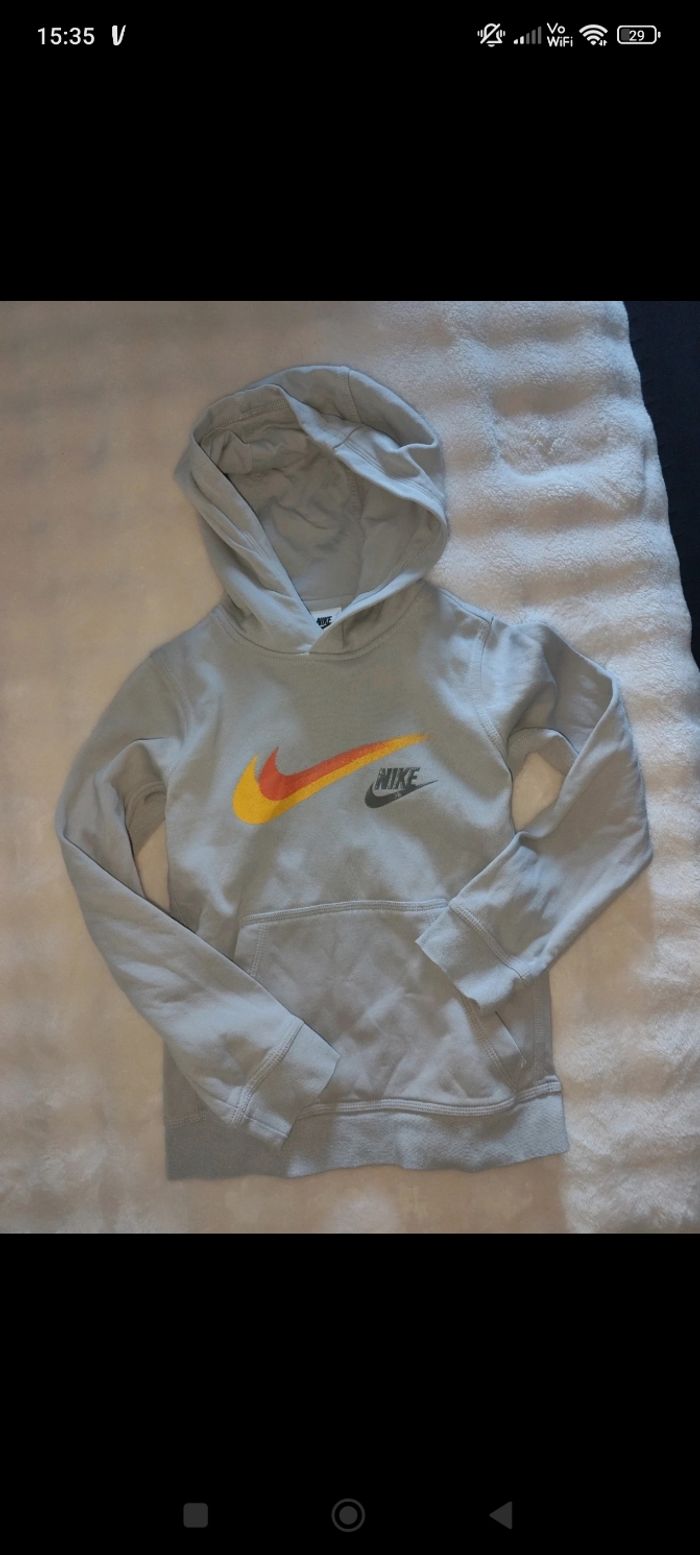 Pull Nike garçon 8 9 ans S
